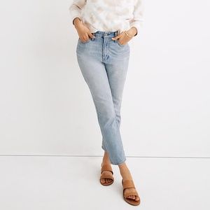 NEW! Madewell Curvy Perfect Vintage Jean